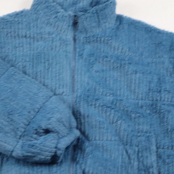 NWT women The American outdoorsman Blue soft puffer jacket XL - Picture 7 of 16